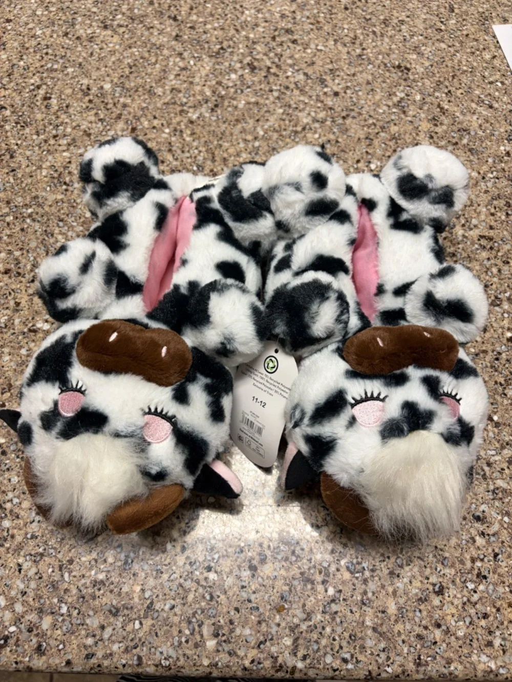 Cow House shoes/Slippers, Kids 11-12